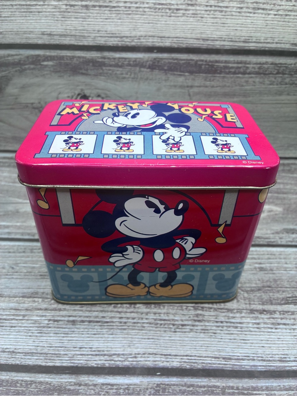 Disney Mickey Mouse Metal Tin